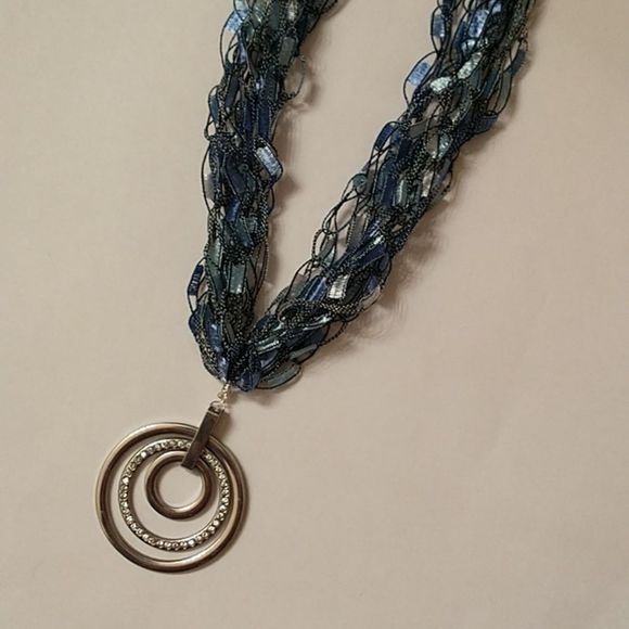 Handmade Ladder Ribbon Necklace! - Picture 6 of 6
